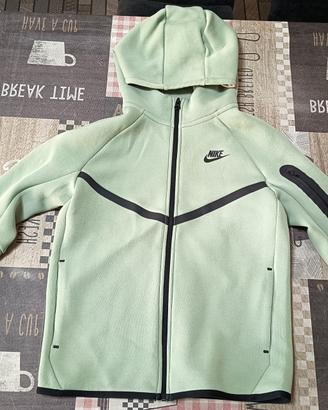 felpa Nike tech verde menta