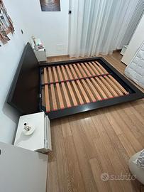 Letto Matrimoniale "Stile Giapponese" con doghe