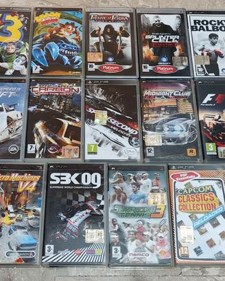 Giochi UMD Dischetti Psp Playstation Portable