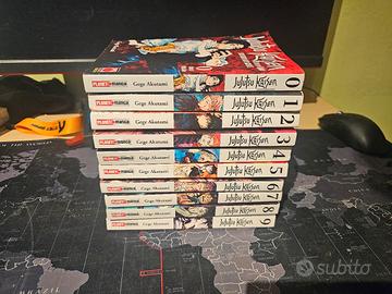 Jujutsu Kaisen manga volumi 0-9 in italiano