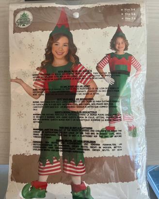 COSTUME NATALE DA ELFO