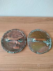 Coperchi antichi in rame