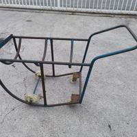 carrello carretto fusto olio 200litri 