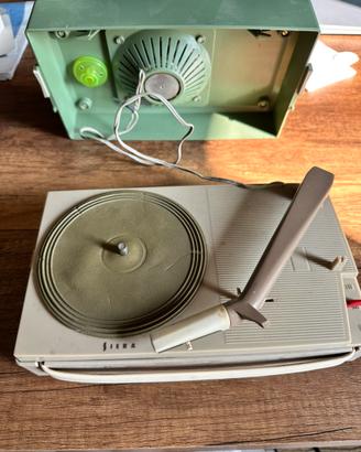 Giradischi portatile vintage Siera