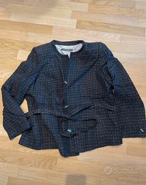 Tailleur gonna e giacca misto lino Marina Rinaldi