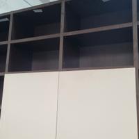 libreria wenge e bianca di  qualita'