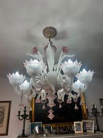 lampadario Murano 8 braccia