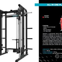 rack GATEPRO multifunzione smith machine promo