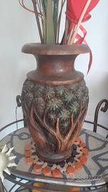 Vaso Tailandese in legno originale