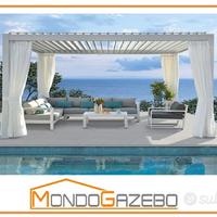 Gazebo a lamelle Orientabili Cosmos 3x3 e 3x4 Nuov