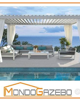 Gazebo a lamelle Orientabili Cosmos 3x3 e 3x4 Nuov