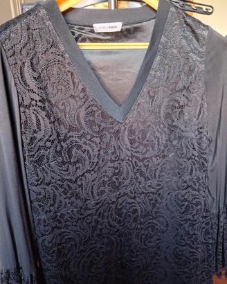 vestito pizzo traforato Fiorella Rubino originale 