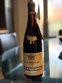 Barolo riserva cantina Francone