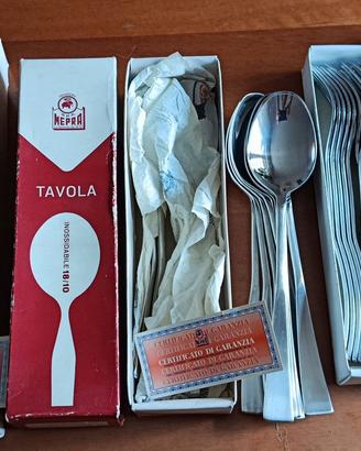 Servizio da 12 posate tavola/frutta MEPRA (72 pz)