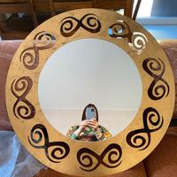 Specchio ferro intagliato