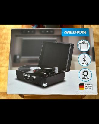 NUOVO: Giradischi Medion bluethooth