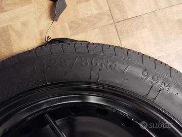ruotino di scorta VW golf 