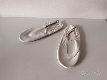 Scarpette da ballo/ginnastica ritmica bianche