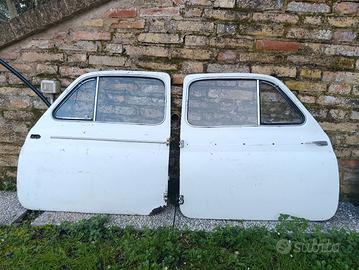 coppia portiere "controvento" Fiat 500 D 1965