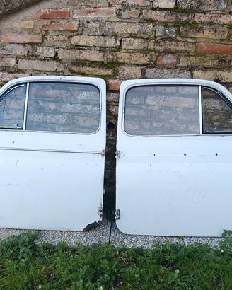 coppia portiere "controvento" Fiat 500 D 1965