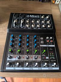 Mixer Mackie Mackie Mix8 8 canali con alimentatore