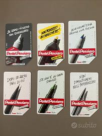 Schede telefoniche Serie Pentel Pensiero