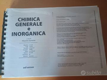 Fascicolo univ. chimica generale e inorganica