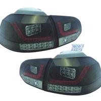 FANALI VOLKSWAGEN VW GOLF 6 08-12 A LED FONDO NERO