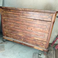 cassettone mobile antico in legno