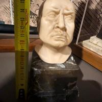 Busto mussolini duce. Mvsn fascio