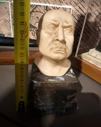 Busto mussolini duce. Mvsn fascio ventennio