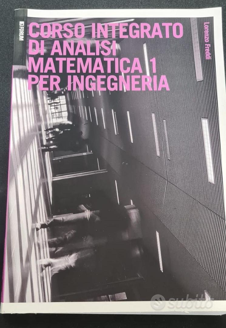 Libro: Corso integrato di analisi matematica 1 - Libri e Riviste In vendita  a Treviso