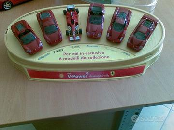 ESPOSITORE SHELL V-POWER completo di modellini