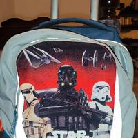 Zaino Trolley Star Wars Rouge One 3 ruote con gadg