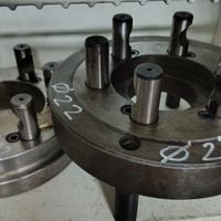 Flange - mandrino - tornio - torneria 