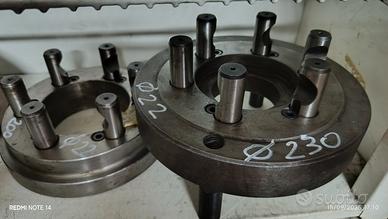 Flange - mandrino - tornio - torneria 