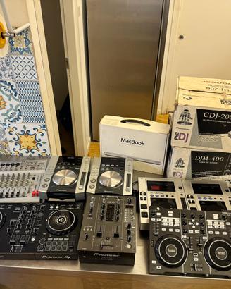 Bundle DJ completo PIONEER + Controller + MacBook