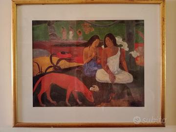 quadro con stampa di Gauguin