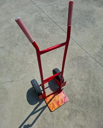 carrello con ruote piene
