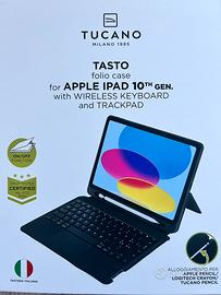 Tastiera con custodia Ipad 10*gen (Tucano)