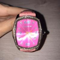 Orologio chronotech rosa swarosky donna