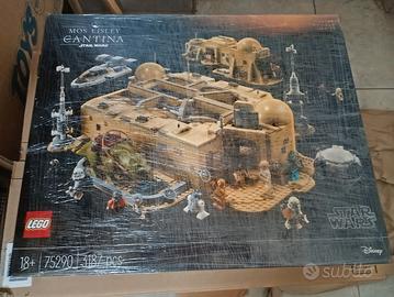 lego star wars 75290 cantina mos eisley sigillato 