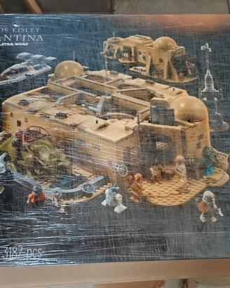 lego star wars 75290 cantina mos eisley sigillato 