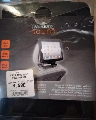 Porta ipod mini poggiatesta 