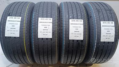 4 GOMME 215 45 18 BRIDGESTONE 2023 RIF3697