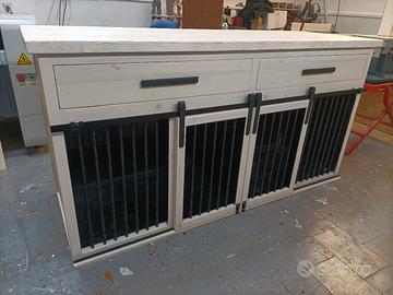 kennel artigianali in legno massello 