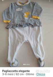 Pagliaccetto elegante bambina