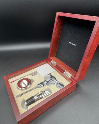 Set vino Brandani 4 accessori con cofanetto