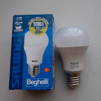 6 lampadine a led 12 watt (equivalenti a 75)