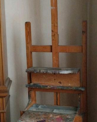 cavalletto pittore vintage bello , ben conservato